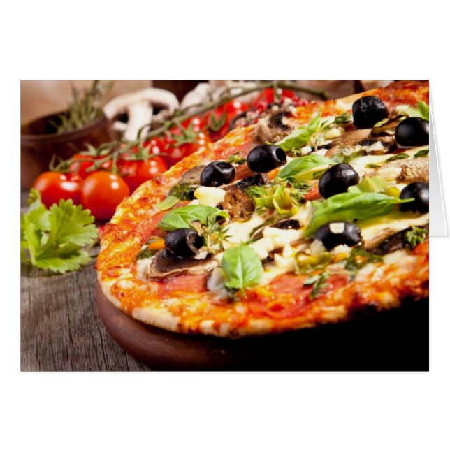 Italienische Pizza (Vorderseite (Horizontal))