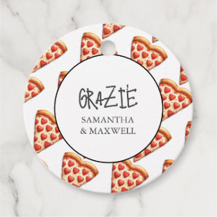 Italienische Pizza-Einweihungsparty Geschenkanhänger