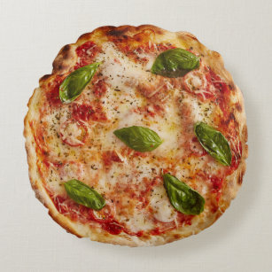 italienische Pizza Rundes Kissen