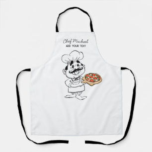 Italienische Pizzeria Pizza Küche oder Restaurant Schürze