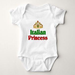 Italienische Prinzessin Baby Strampler