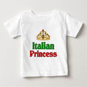 Italienische Prinzessin Baby T-shirt