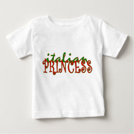Italienische Prinzessin Baby T-shirt