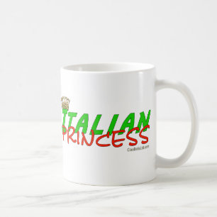 Italienische Prinzessin With Crown Kaffeetasse
