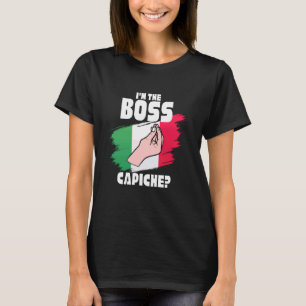 Italienische Redewendungen, Nonno Nonna, Italia Qu T-Shirt