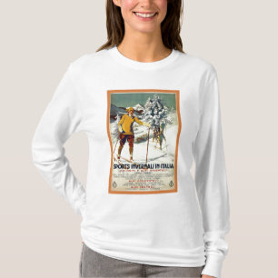 Italienische Reise der Vintagen Zwanzigerjahre T-Shirt