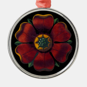 Italienische Renaissance Architektur Rosette Nr. 1 Ornament Aus Metall