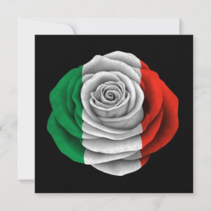 Italienische Rose - Schwarz