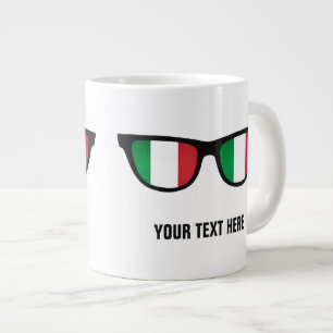 Italienische Schattengewohnheits-Tassen Jumbo-Tasse