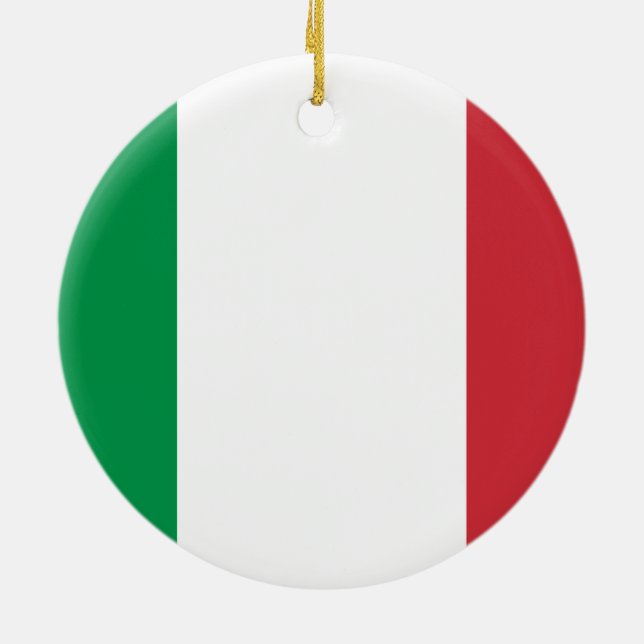 Italienische Schmuckmarke Keramik Ornament (Hinten)