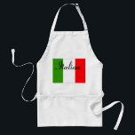 Italienische Schürze<br><div class="desc">Italienische Art-Schürze groß für das Kochen mit wenn Ihr Brunnen ITALIENER!</div>