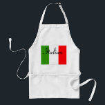 Italienische Schürze<br><div class="desc">Italienische Art-Schürze groß für das Kochen mit wenn Ihr Brunnen ITALIENER!</div>