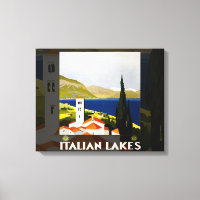 Italienische Seen Vintage Reisen Italien