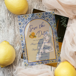 Italienische Sommer-Ziel-Hochzeit - Save The Date