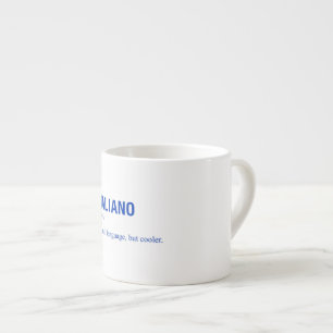 ITALIENISCHE Sprache Espressotasse