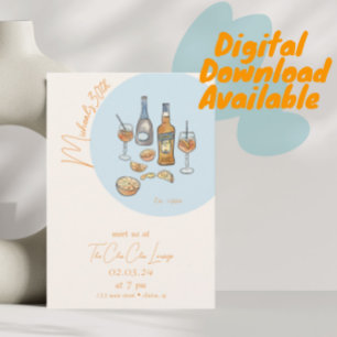 Italienische Spritz Birthday Einladung