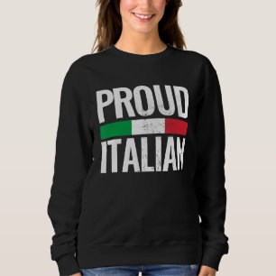 Italienische Staatsflagge Vintag Italien Sweatshirt