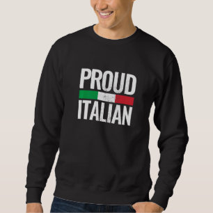 Italienische Staatsflagge Vintag Italien Sweatshirt