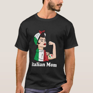 Italienische starke Mutter italienische Wurzeln it T-Shirt