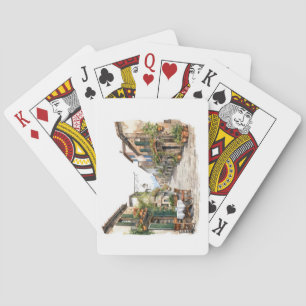 Italienische Straßenkarten Spielkarten