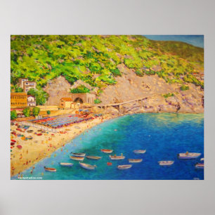 "Italienische Szene" Poster