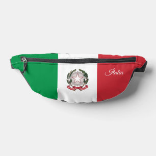 Italienische Tasche, italienische Fahne, Italien Bauchtasche