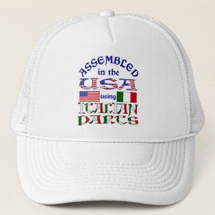 Italienische Teile Truckerkappe