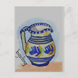 italienische Töpferei Postkarte