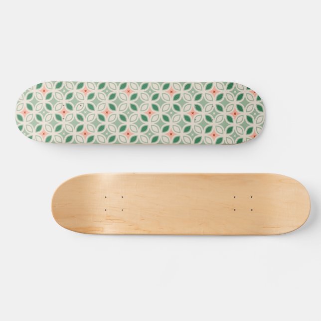 Italienische Villa Geometric Skateboard (Horizontal)