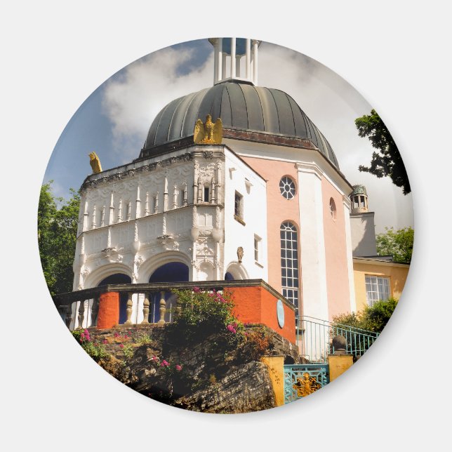 ITALIENISCHE VILLAGE WALES MAGNET (Vorne)