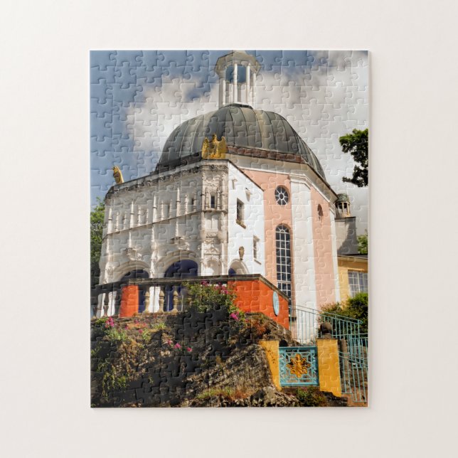 ITALIENISCHE VILLAGE WALES PUZZLE (Vertikal)