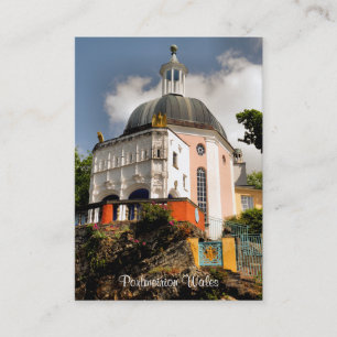 ITALIENISCHE VILLAGE WALES VISITENKARTE