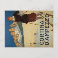 Italienische Vintage Reise Postkarte