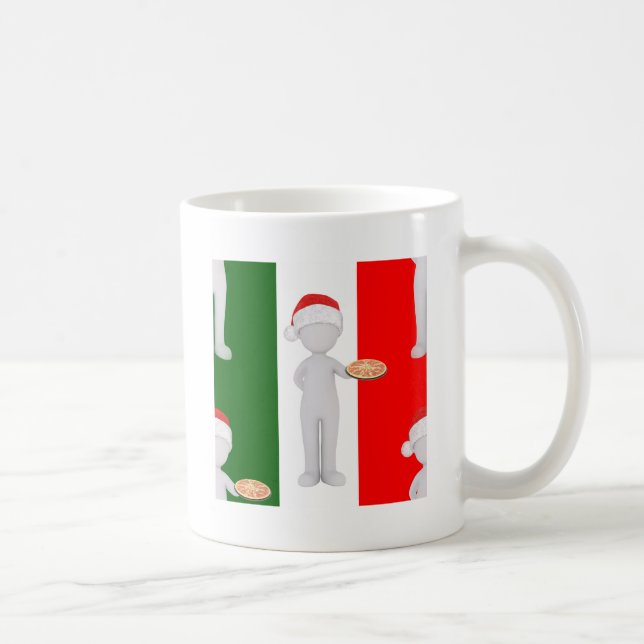 Italienische Weihnachten Kaffeetasse (Rechts)