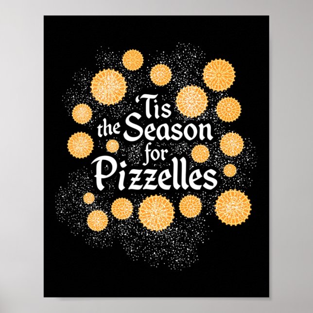 Italienische Weihnachtskekse - das ist die Jahresz Poster (Vorne)