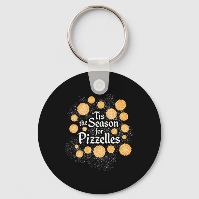 Italienische Weihnachtskekse - Die Jahreszeit für  Schlüsselanhänger (Vorderseite)