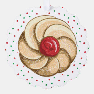 Italienische Weihnachtskekse zum Verzieren Ornament Karte
