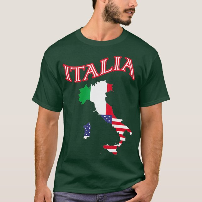 Italienische Wiedersehen für italienisches Kulture T-Shirt (Vorderseite)