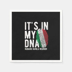 Italienische Wiedersehensparty Serviette