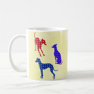 Italienische Windhunde Kaffeetasse