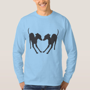 Italienische Windhunde spielen T-Shirt