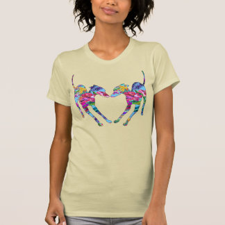 Italienische Windhunde Tropical T-Shirt