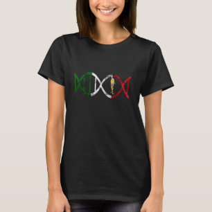 Italienische Wurzeln Spaghetti Dna Carbonara Bolog T-Shirt