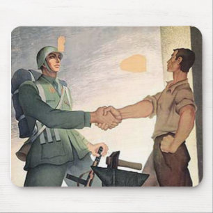 Italienische WWII Mausunterlage 1 Mousepad
