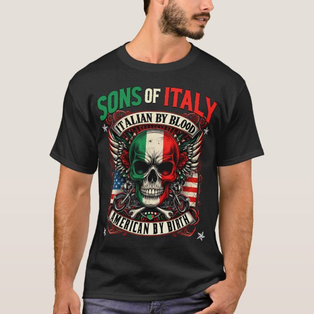 Italienischer Amerikaner T-Shirt (Vorderseite)