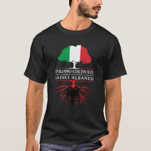 Italienischer Anbau mit albanischen Roots Albanien T-Shirt