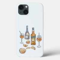 Italienischer Aperol Spritz Aquarell iPhone Fall i