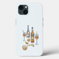 Italienischer Aperol Spritz Aquarell iPhone Fall i