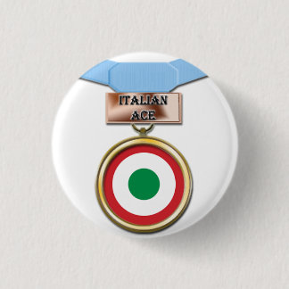 Italienischer Asmedaillenknopf Button