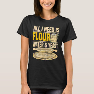 Italienischer Backprofi Hobby Pizza Maker T-Shirt